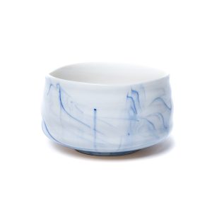 Bol japonez din ceramică lucrat manual “Arashi”