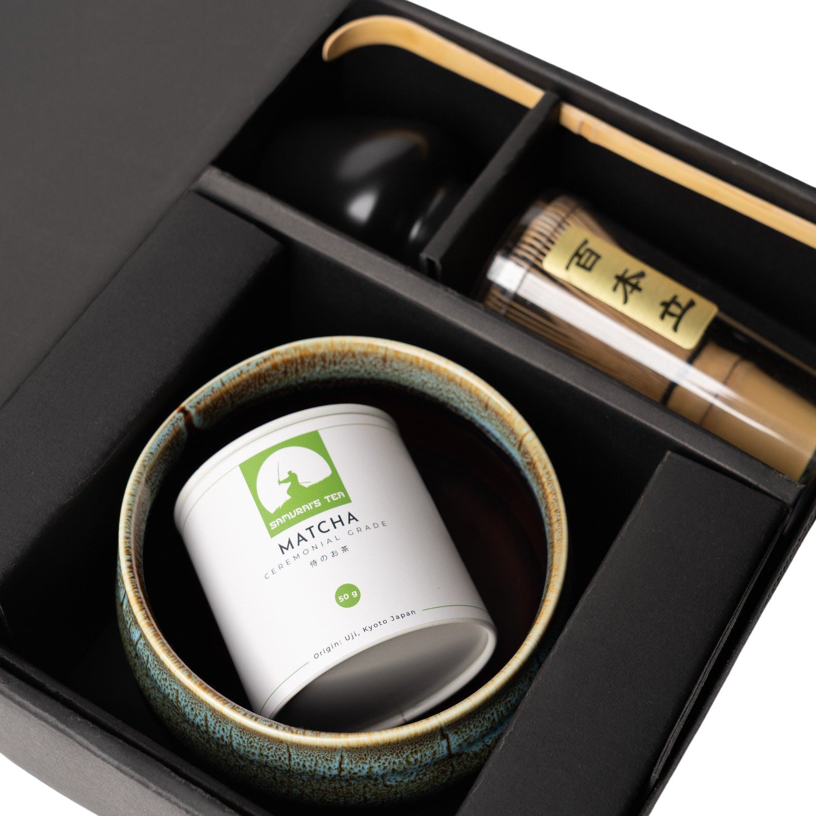 Encha Matcha Tea Ceremony Kit - Ceremonial Grade Organic Matcha Whisk Kit,  Bamboo Whisk and Scoop, Ceramic Bowl & Whisk Holder, Stainless Steel Sieve  : Buy Online at Best Price in KSA 