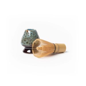 Samurai‘s Matcha mini set: Bamboo whisk + bamboo whisk holder